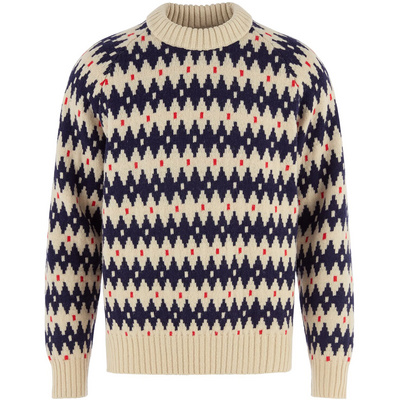 Fj&auml;llr&auml;ven Heren &Ouml;vik Jacquard Knit Trui