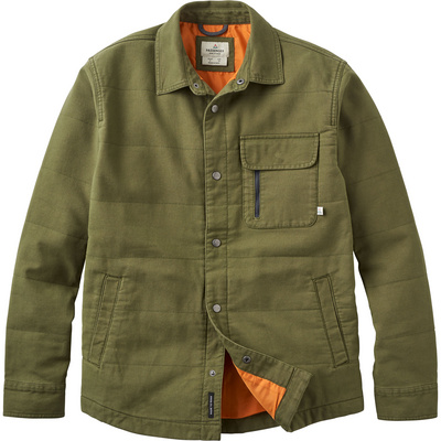 Passenger Heren Taranaki Canvas Quilted Overhemd