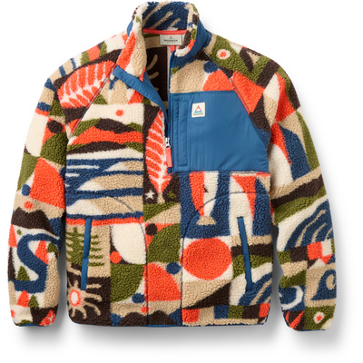 Passenger Heren Offroad 2.0 Sherpa 1/2 Zip Fleece Jas
