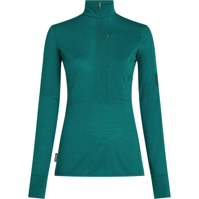 Icebreaker Dames 200 RealFleece Descender Half Zip Longsleeve