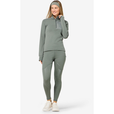 Super.Natural Dames Shoulder Guard 1/4 Zip Trui