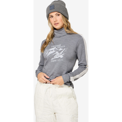 Super.Natural Dames Freeride Roll Neck Trui