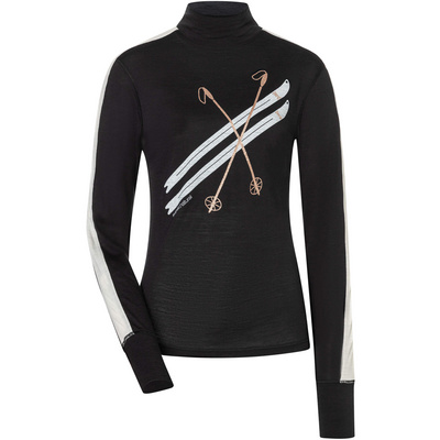 Super.Natural Dames Kryssede Col T-Neck Light Trui