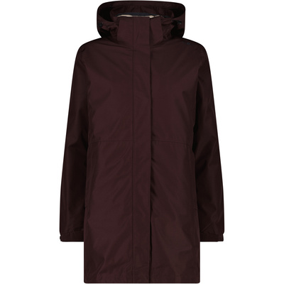CMP Dames Zip Hoodie 2in1 Parka