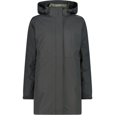 CMP Dames Zip Hoodie 2in1 Parka