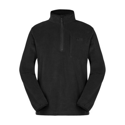 Picture Heren Weavy 1/4 Grid Fleece Trui