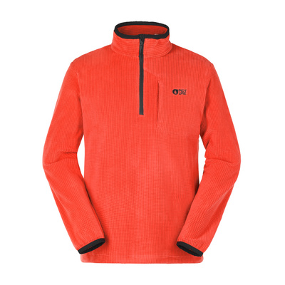 Picture Heren Weavy 1/4 Grid Fleece Trui