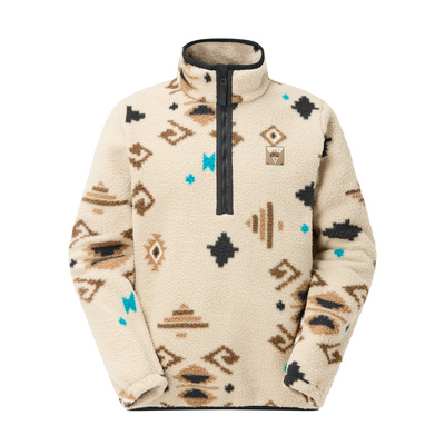 Picture Heren Kimag Printed 1/4 Fleece Trui