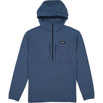 Mons Royale Heren Offgrid Merino Fleece 1/2 Zip Hoodie