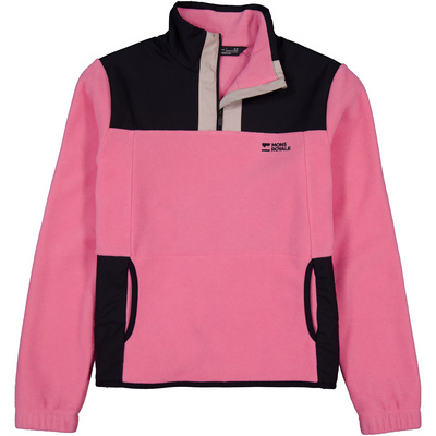 Mons Royale Dames Pileup Wool Fleece 1/4 Zip Trui