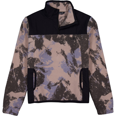 Mons Royale Dames Pileup Wool Fleece 1/4 Zip Trui