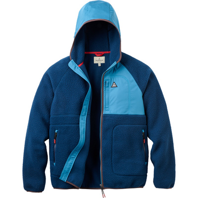 Passenger Heren Offgrid Sherpa Fleece Hoodie Jas