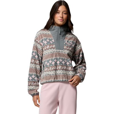 Columbia Dames Sequoia Grove II Printed Half Zip Trui