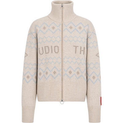The Mountain Studio Heren Ski Lambswool Pattern Trui