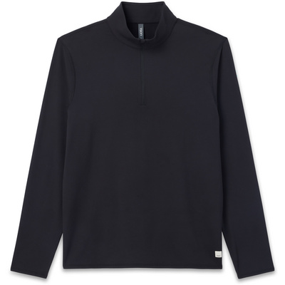 Vuori Heren Ponto 1/2 Zip Mock Neck Trui