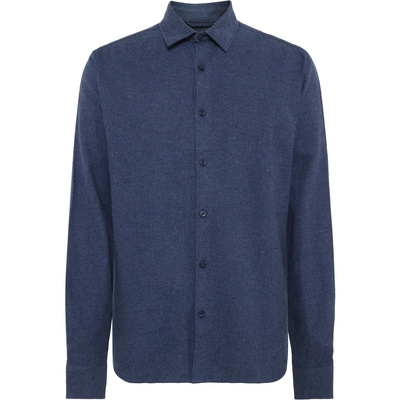 KnowledgeCotton Apparel Heren Dune Regular Flannel Overhemd
