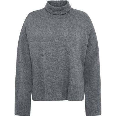 KnowledgeCotton Apparel Dames Lambswool High Neck Trui