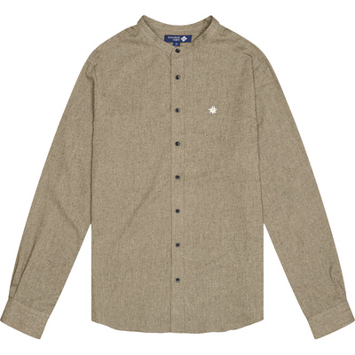 Bavarian Caps Heren Edelwei&szlig; Flanell Overhemd
