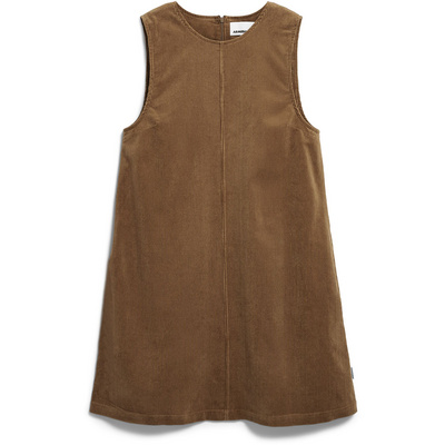 ARMEDANGELS Dames Corduroy R-Neck Mini Jurk