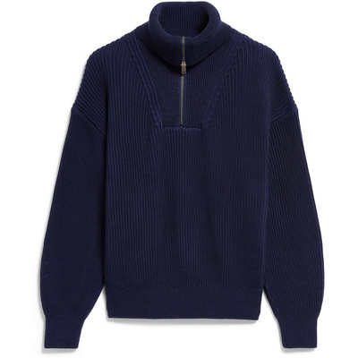 ARMEDANGELS Dames Vanis&eacute; Rib Knit Troyer Trui
