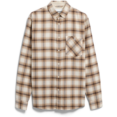 ARMEDANGELS Heren Cotton Check Overhemd