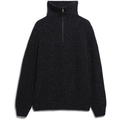 ARMEDANGELS Heren Tweed Knit Troyer Trui