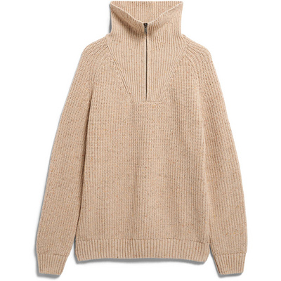 ARMEDANGELS Heren Tweed Knit Troyer Trui