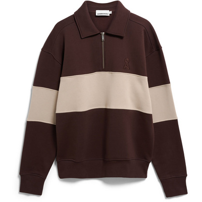 ARMEDANGELS Heren Striped Troyer Trui