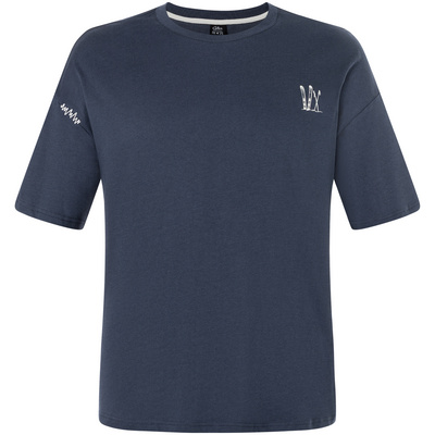 Chillaz Heren Bozeman Skis an Poles Bergzeit T-shirt