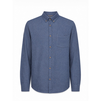 Mazine Heren Melange Flannel Overhemd