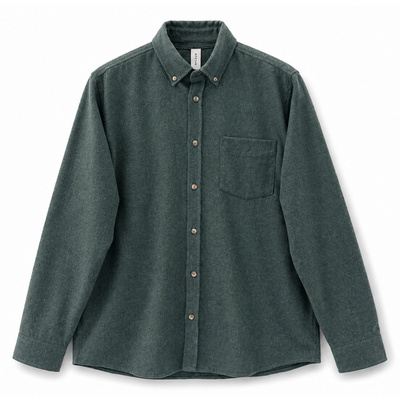 Mazine Heren Melange Flannel Overhemd