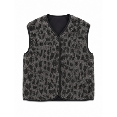 Mazine Dames Printed Sherpa Bodywarmer