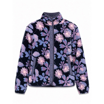 Mazine Dames Printed Fleece Jas