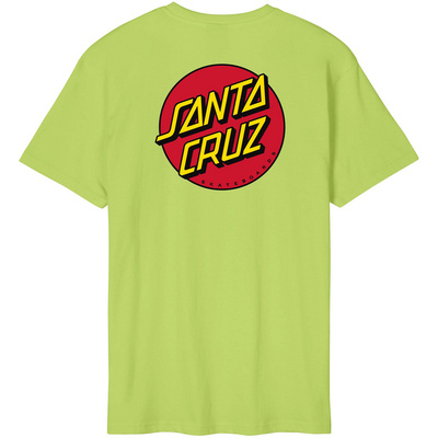 Santa Cruz Heren Classic Dot Chest T-shirt