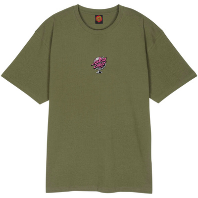 Santa Cruz Heren Knibbs Cryptic World Centre T-shirt