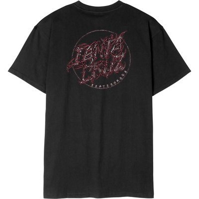 Santa Cruz Heren Scourge Dot T-shirt