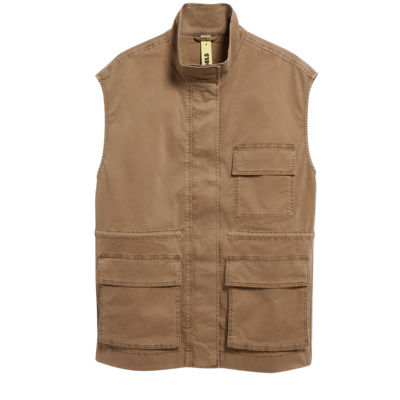 ARMEDANGELS Dames Brushed Gmt Dye Bodywarmer