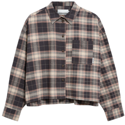 ARMEDANGELS Dames Nalaani Patched Check Blouse