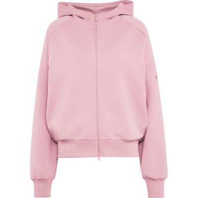 Adidas Dames Soft Lux Zip Hoodie Jas