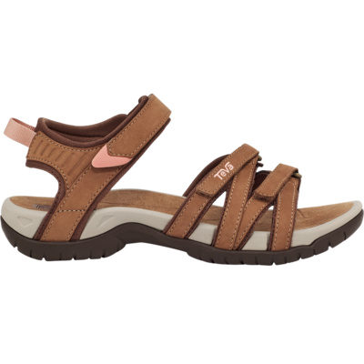 Teva Dames Tirra Leather sandaal (Maat 42, Bruin)