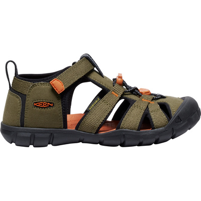 Keen Kinderen Seacamp II CNX sandaal (Maat 37, Olijf)