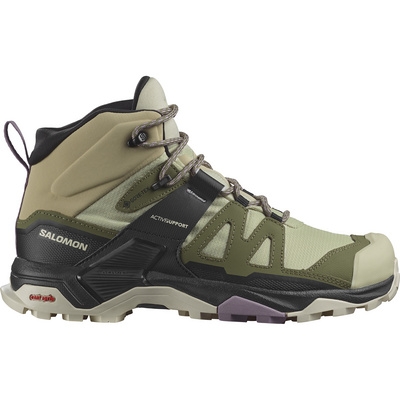Salomon Femme Chaussures X Ultra 4 Mid GTX (taille 36.5 , Olive)