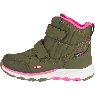 Trollkids Enfants Chaussures Hafjell Winter (taille 37, Olive)