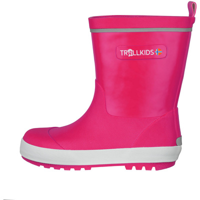 Trollkids Kinderen Lysefjord Rubberlaars (Maat 37, Roze)