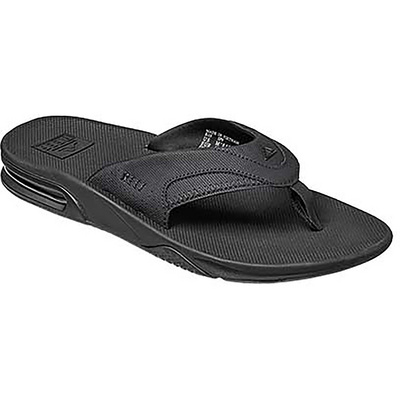 Reef Heren Fanning Slipper (Maat 43, Zwart)