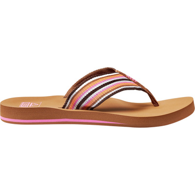 Reef Dames Reef Spring Woven Slippers (Maat 35, Bruin)