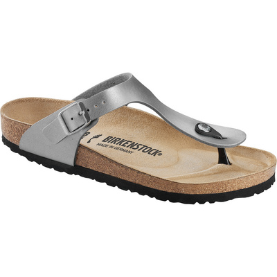 Birkenstock Femme Sandale Gizeh BS (taille 36, Argent)