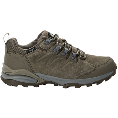 Jack Wolfskin Dames Refugio Texapore Low Schoenen (Maat 40, Bruin)