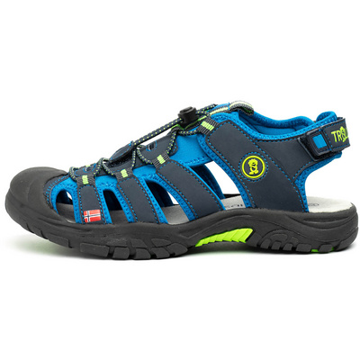 Trollkids Kinderen Kvalvika Sandalen (Maat 32, Blauw)