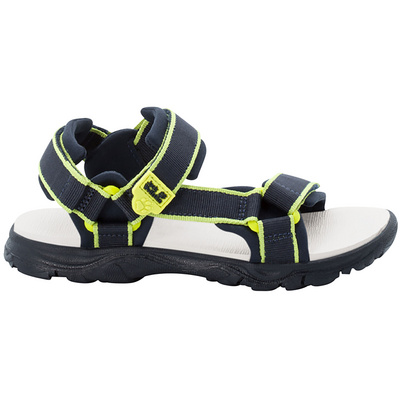 Jack Wolfskin Kinderen Seven Seas 3 Sandalen (Maat 35, Blauw)